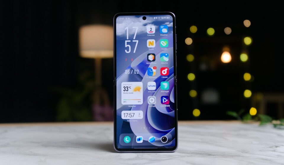 a close up of a cell phone on a table