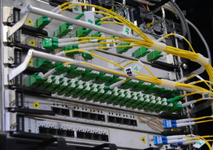 green and white electric device