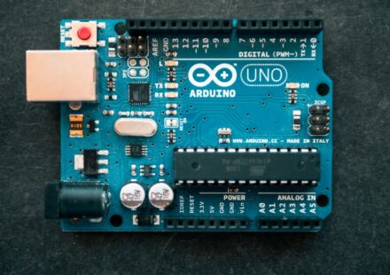 brown Around computer motherboard