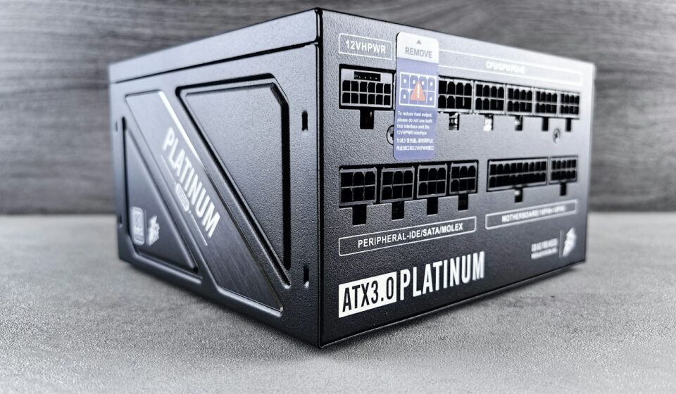 a black box sitting on top of a table