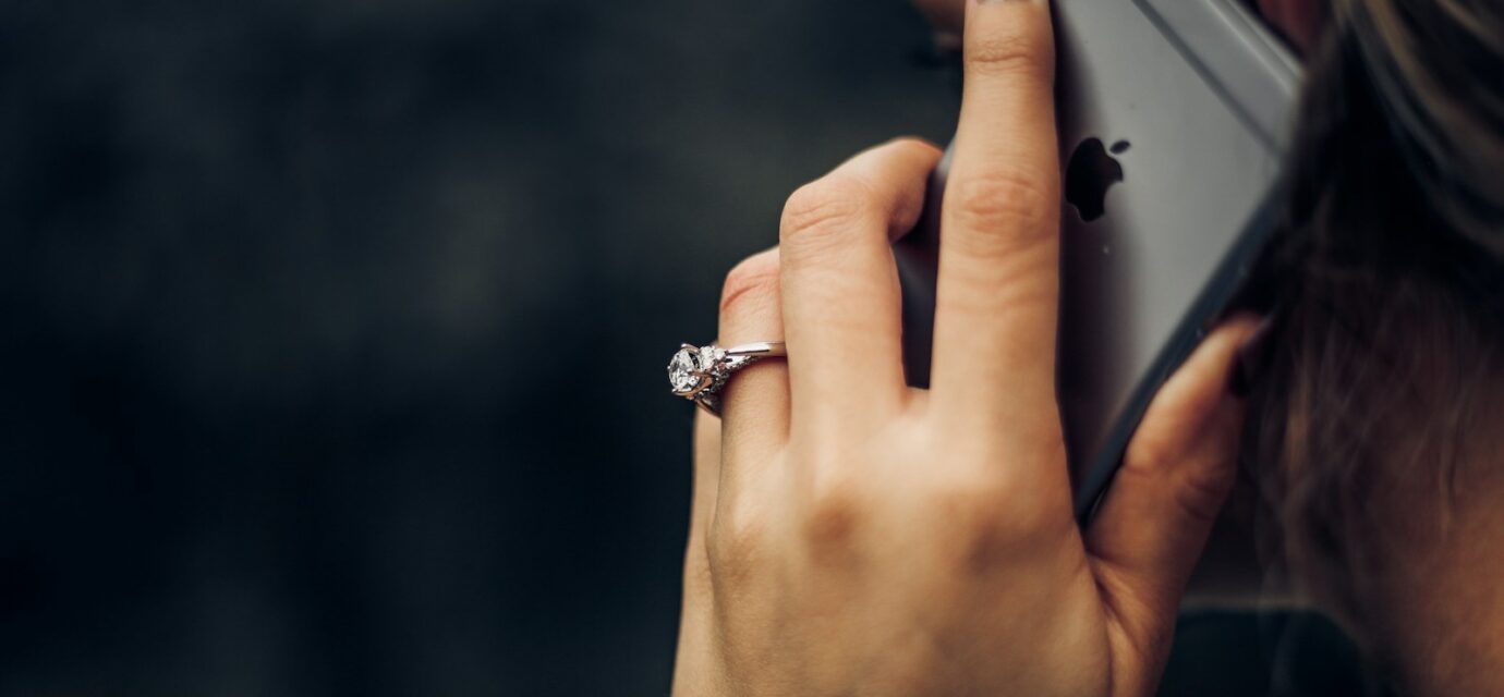 woman talking on the phone